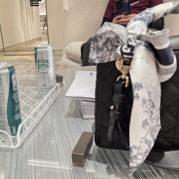 DIOR Lady Dior My ABCDior Handle Crossbidy Bag with gold hardware - Black - Picture 8 of 8